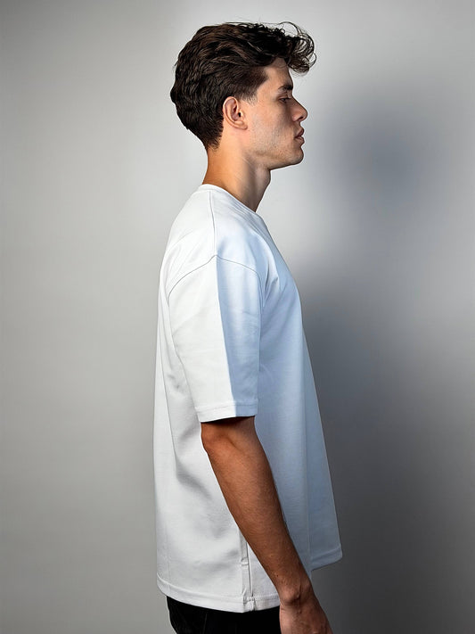 NO WAY TO ESC WHITE  T-SHIRT