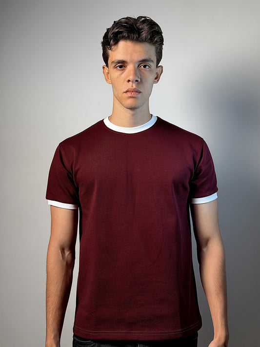 RANGER  SLIM FIT T-SHIRT BURGANDY